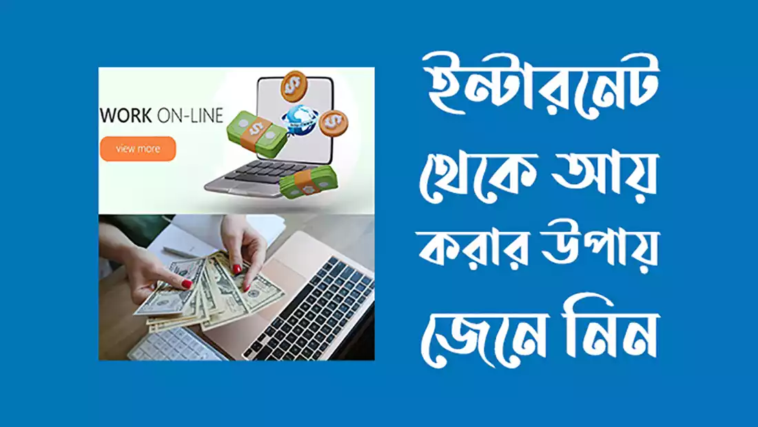 ইন্টারনেট থেকে আয় করার উপায়