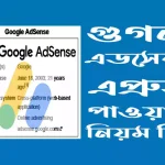 গুগল এডসেন্স এপ্রুভ পাওয়ার সঠিক ও সেরা নিয়ম